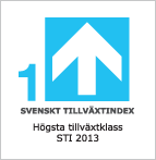 Rotgruppen AB har tillväxtklass 1.